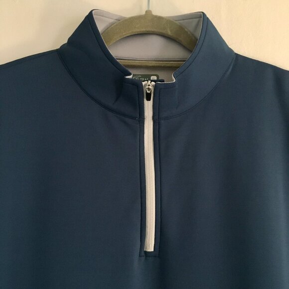 Gen Teal Venture Performance Quarter-Zip Vest Men s Size XL - Picture 5 of 8